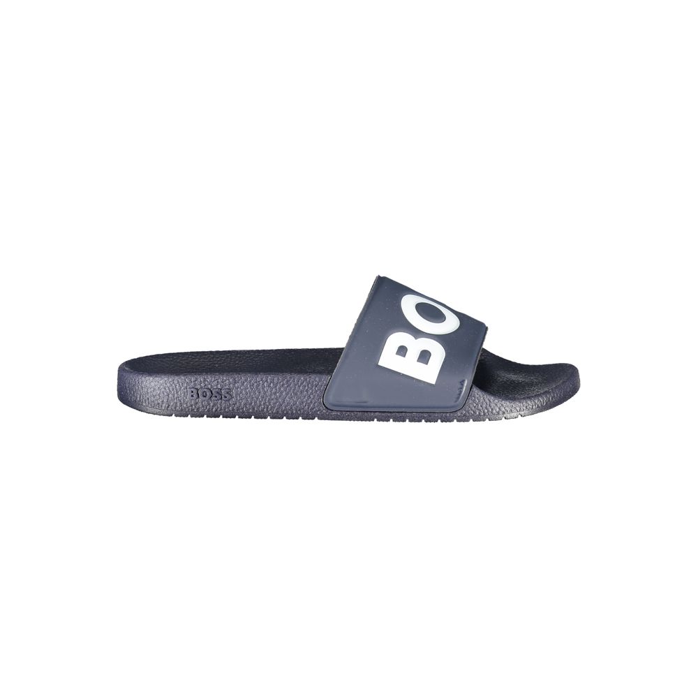 Blu Polyurethan Herren-Badeslipper