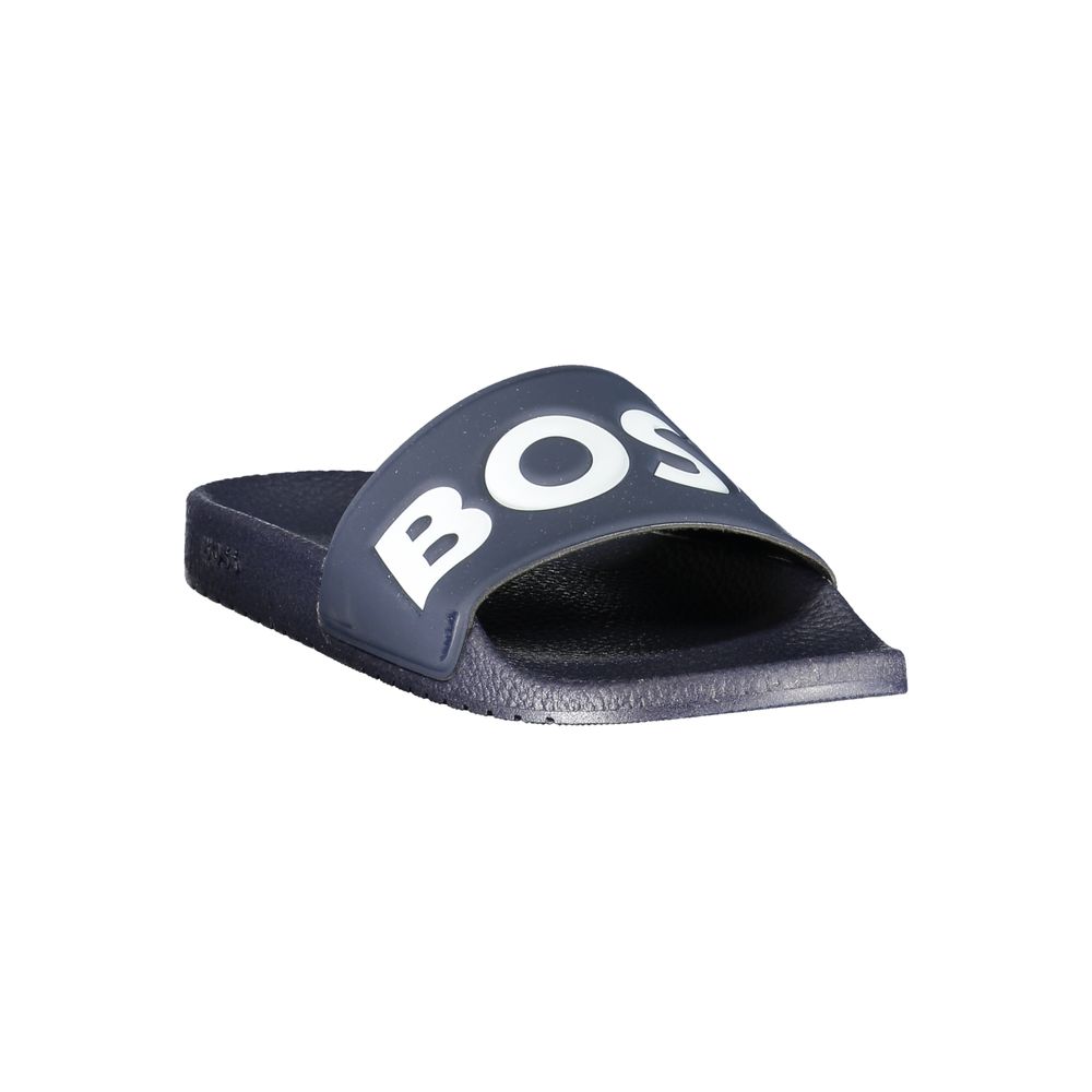 Blu Polyurethan Herren-Badeslipper