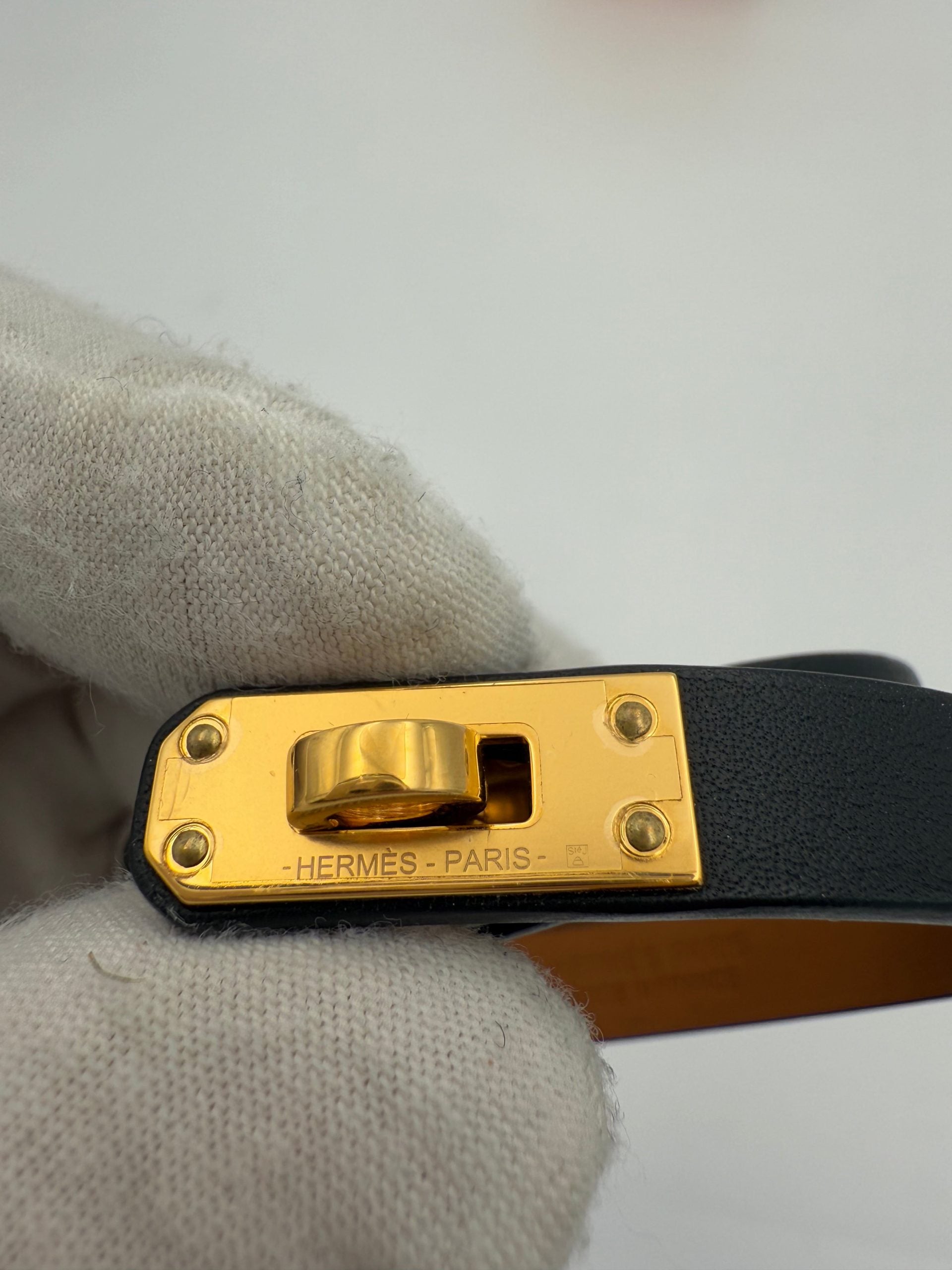 Hermès Kelly Leather Bracelet