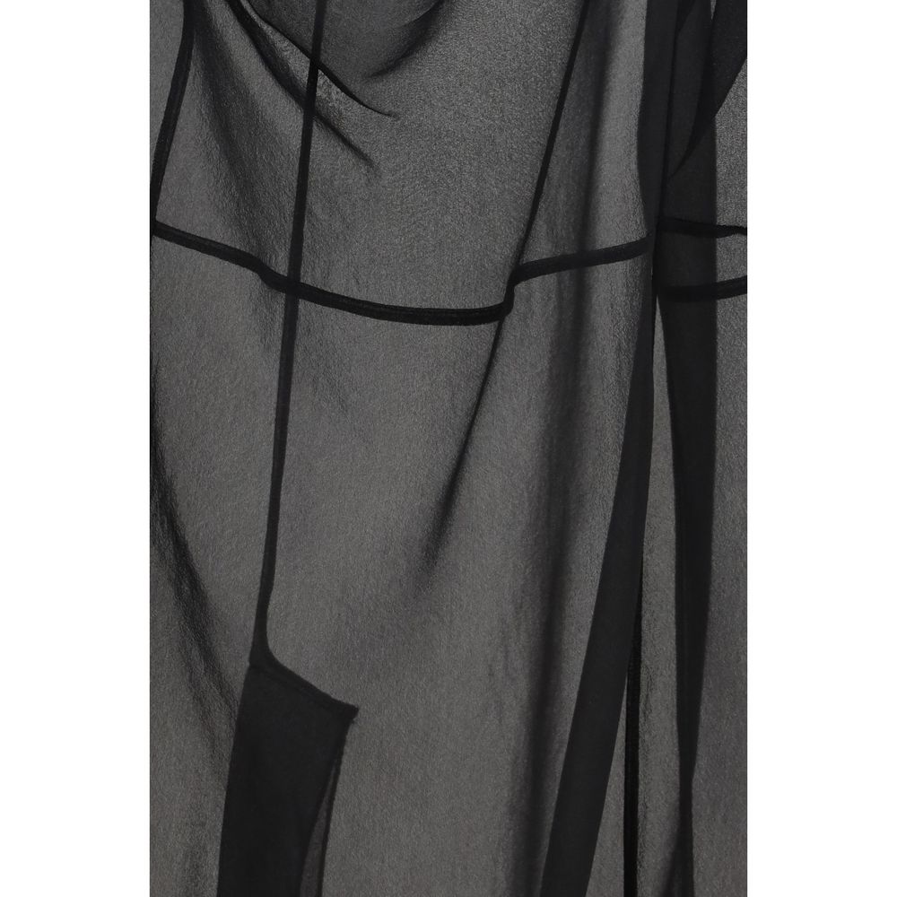 Prada Black Midi Skirt