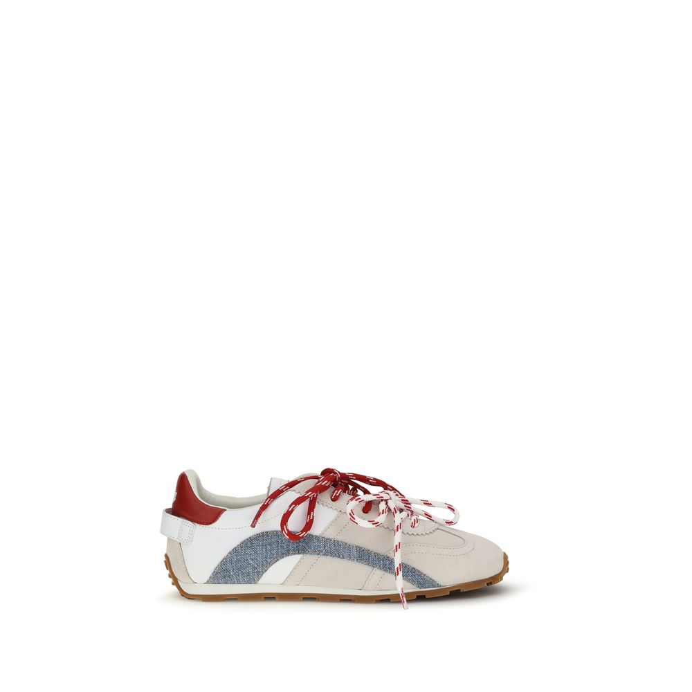Multicolor Leather Low Top Sneakers by Dsquared2