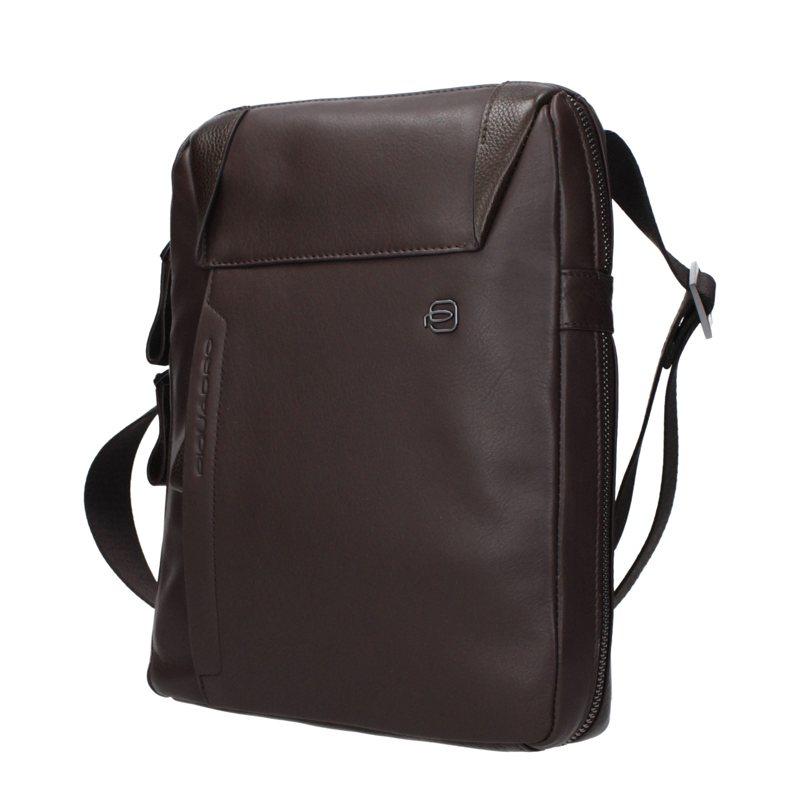 Brown Leather Crossbody Bag with Adjustable Strap