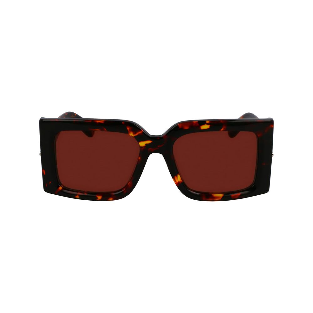 Brown Synthetic Sunglasses with UV Protection