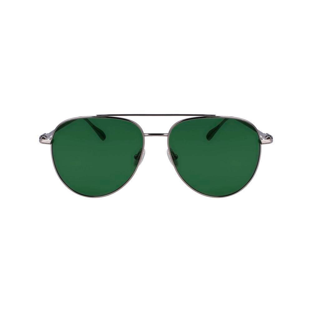 Grey Synthetic Sunglasses with UV Protection