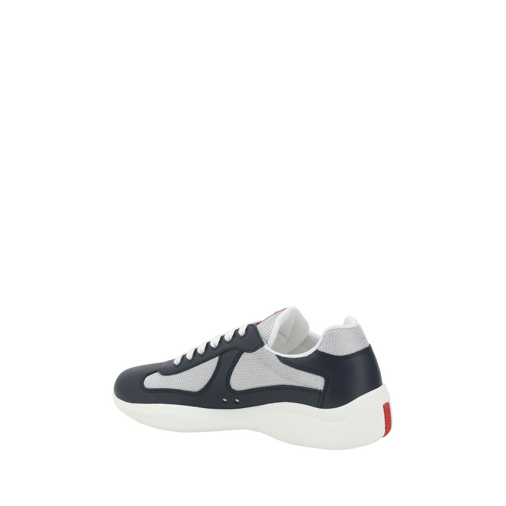 Prada Blue Athletic Sneakers