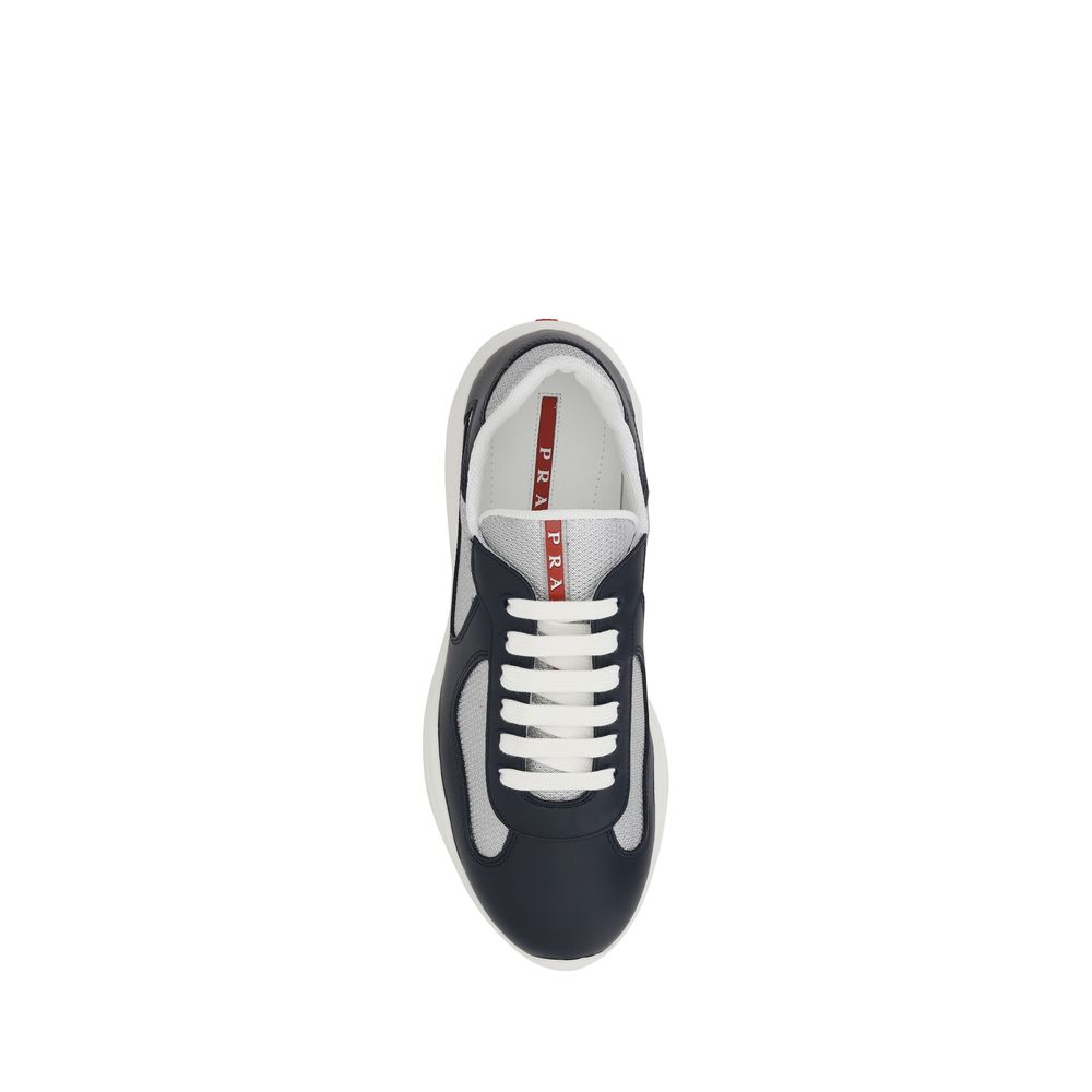Prada Blue Athletic Sneakers