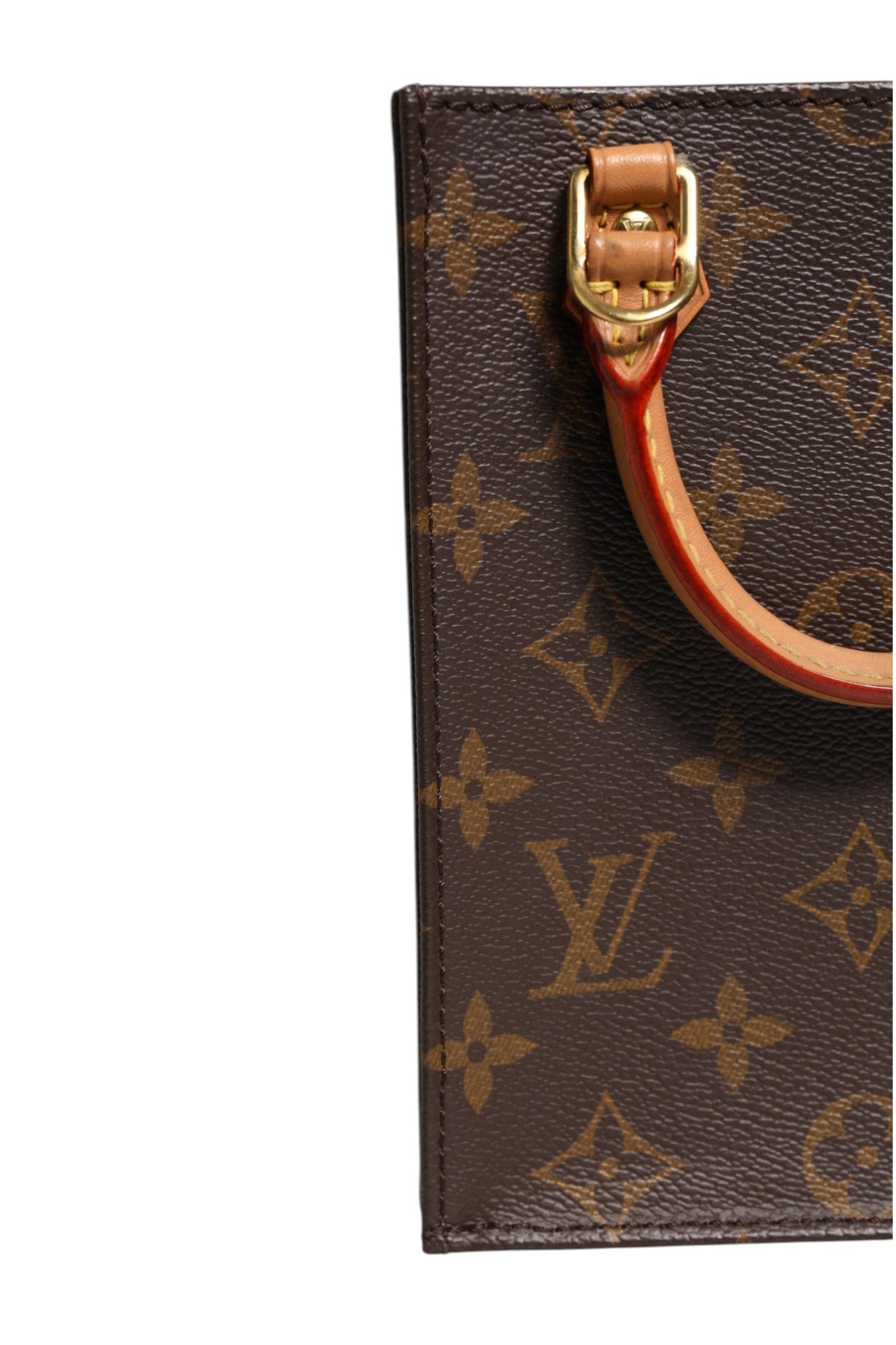 Sac Petit Sac Plat en toile Monogram Louis Vuitton