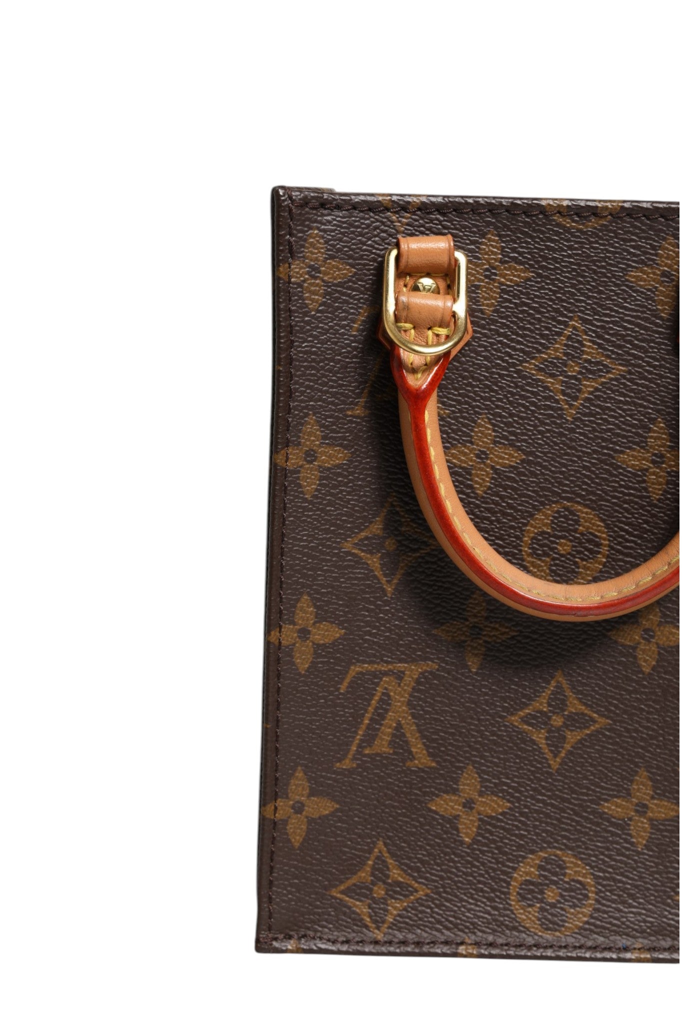 Sac Petit Sac Plat en toile Monogram Louis Vuitton
