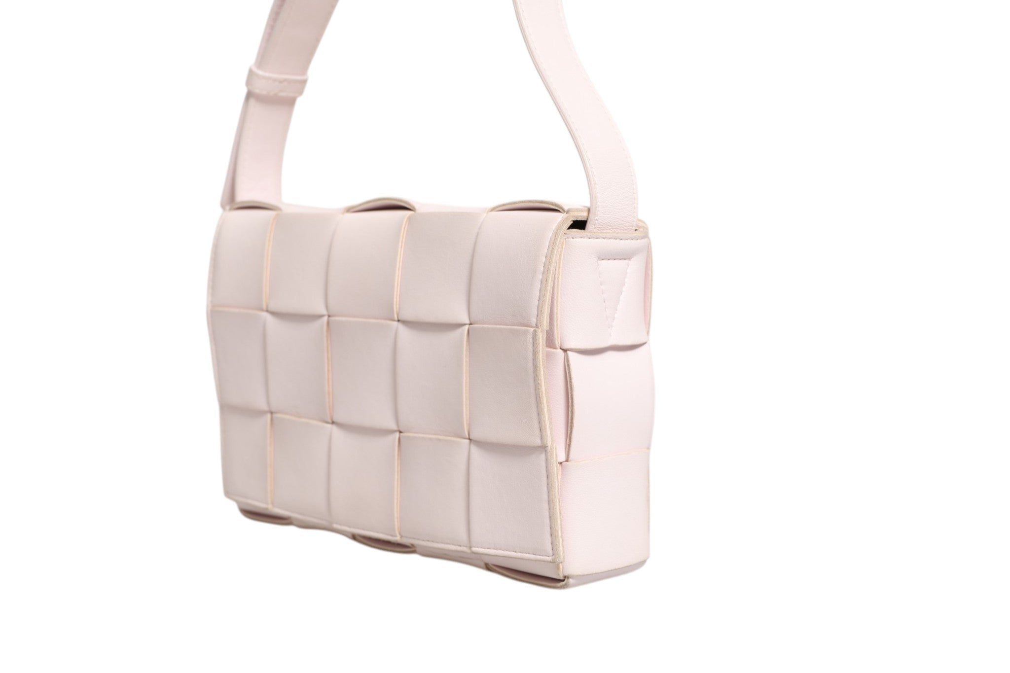 Bottega Veneta Pink Intrecciato Cassette Umhängetasche