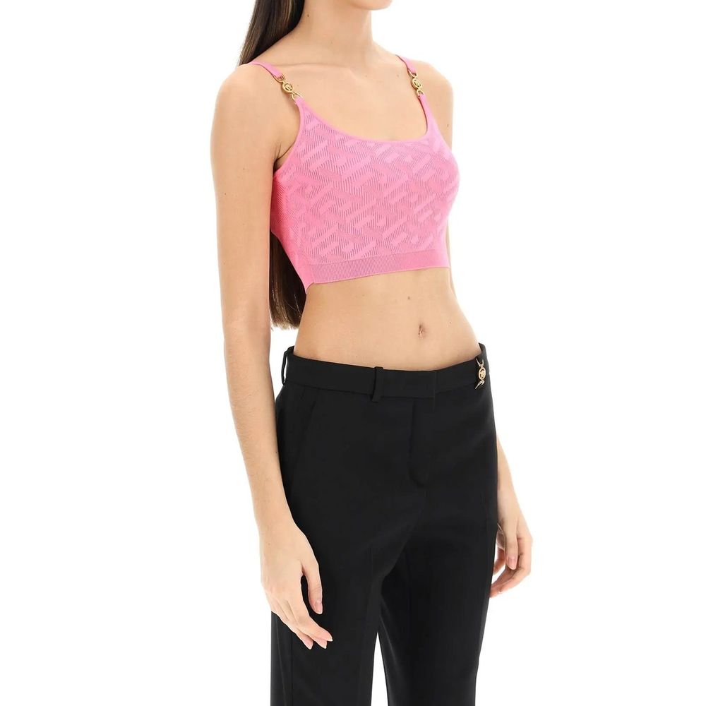 Mehrfarbige Tanktops aus Elastan