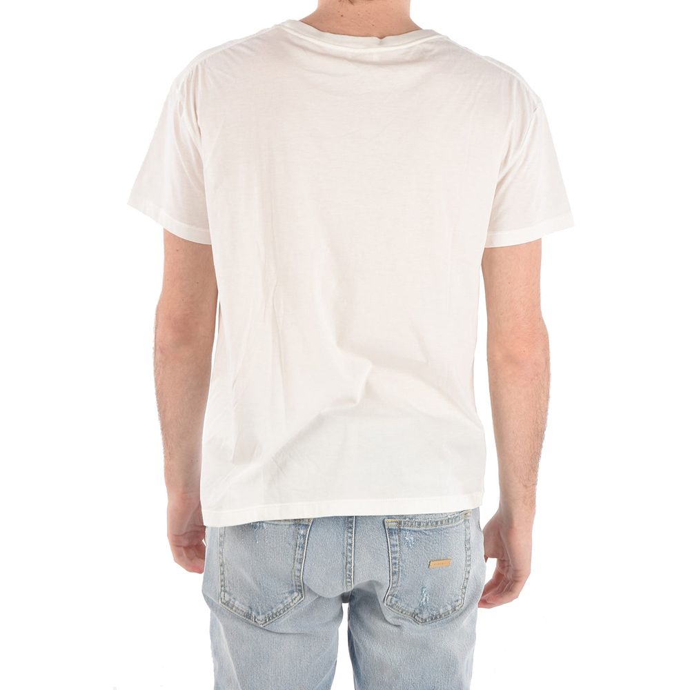 T-shirt en coton blanc Céline