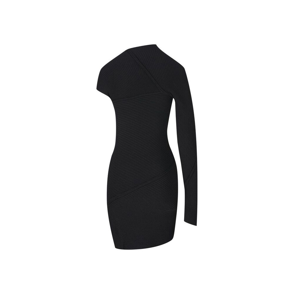 Balenciaga Cocktailkleid aus schwarzem Polyester