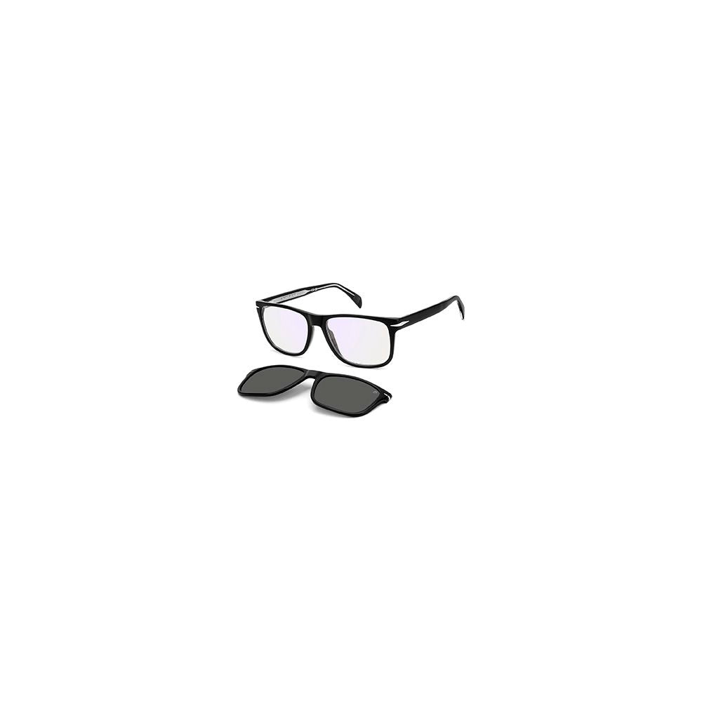 Black Synthetic Glasses with Polarized Lenses