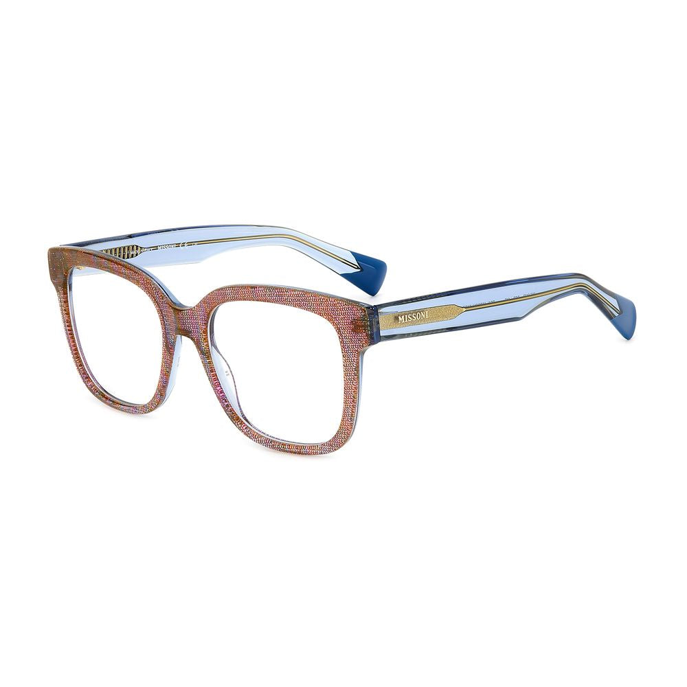 Multicolor Synthetic Full-Rim Butterfly Glasses