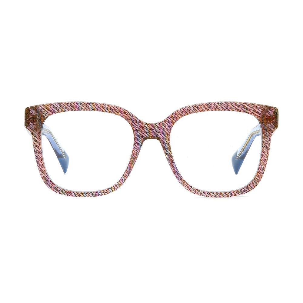 Multicolor Synthetic Full-Rim Butterfly Glasses