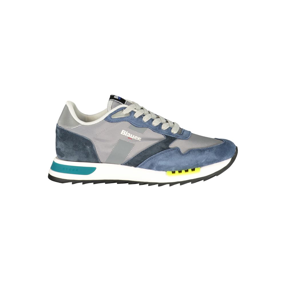 Blauer Polyester-Herrensneaker