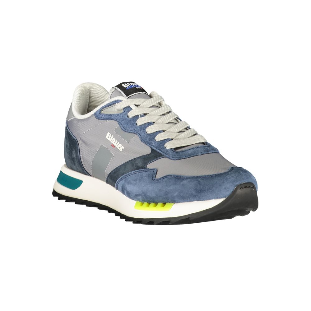 Blauer Polyester-Herrensneaker