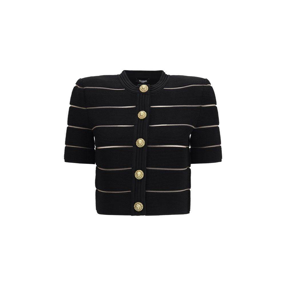 Balmain Black Cardigan