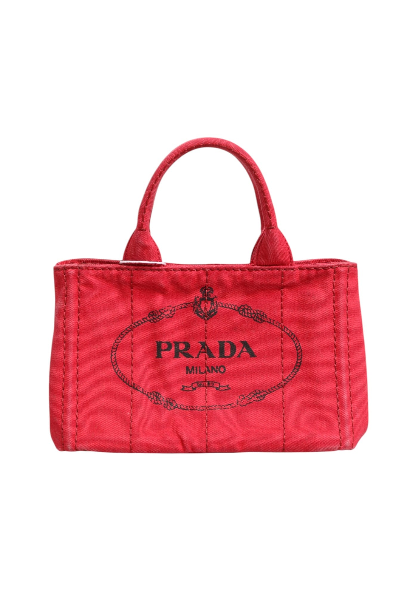 Pink Canapa Mini Canvas Tote with Strap