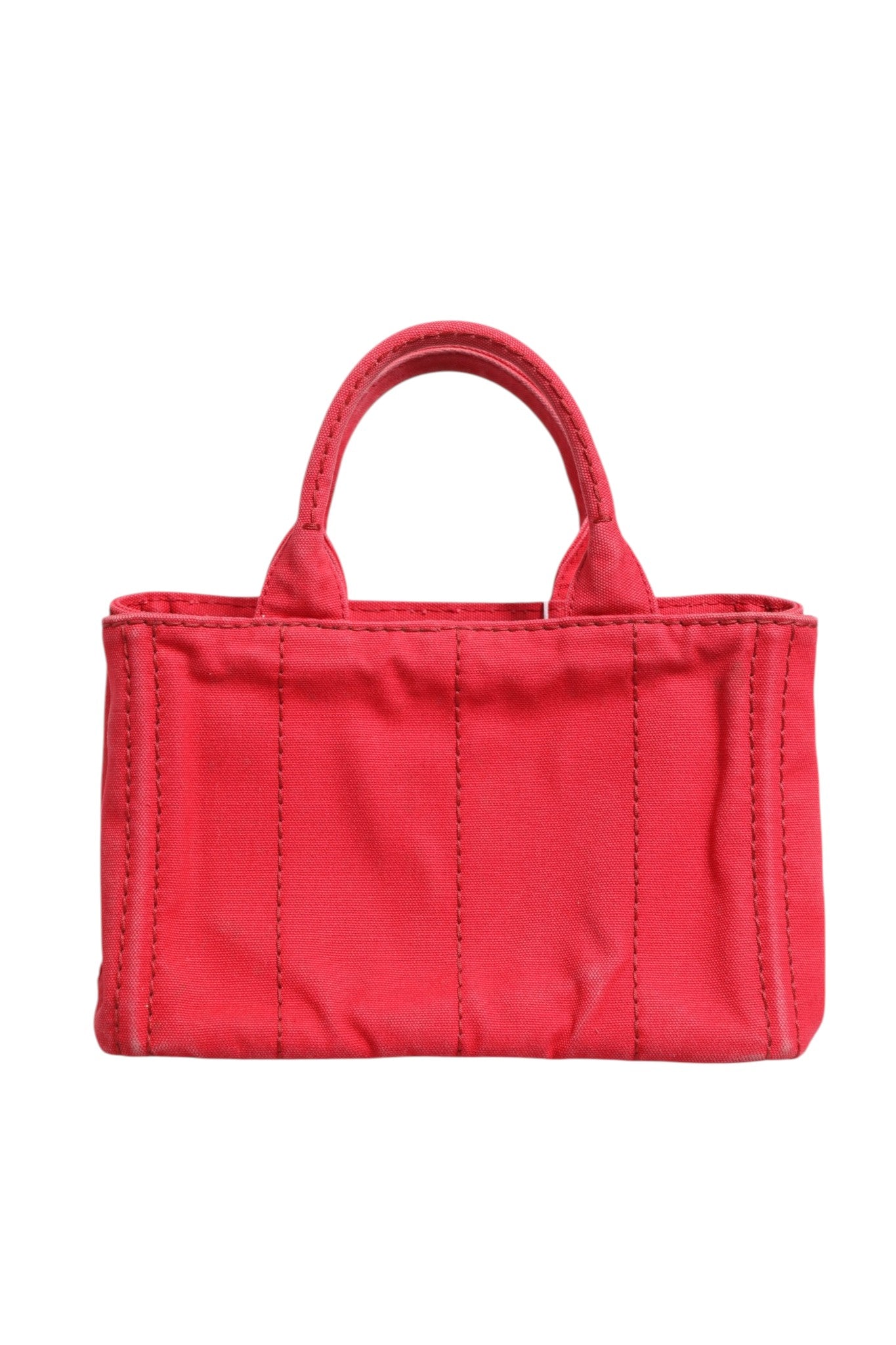 Pink Canapa Mini Canvas-Tragetasche mit Riemen