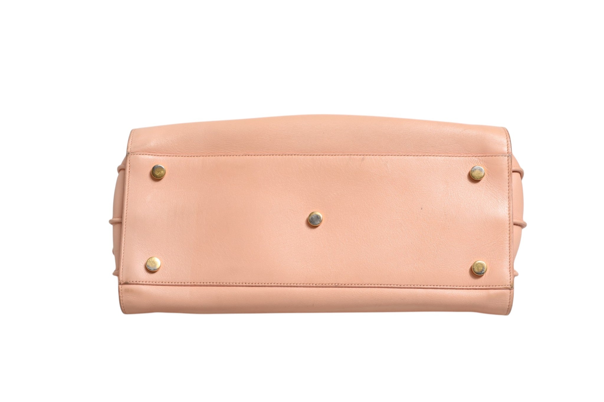 Pink Nano Sac De Jour Leather Shoulder Bag with Strap