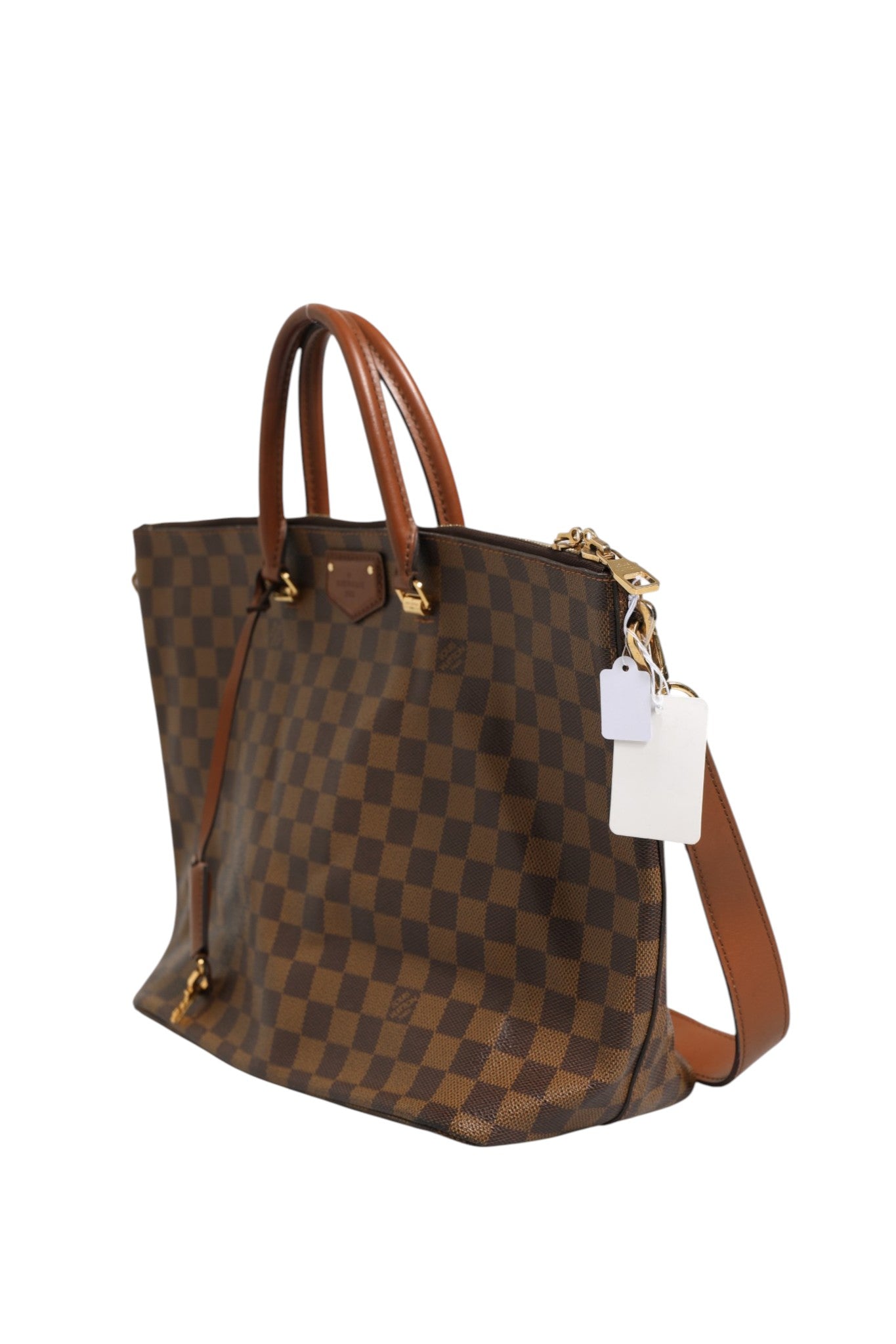 Louis Vuitton Damier Ebene Belmont Tote Bag