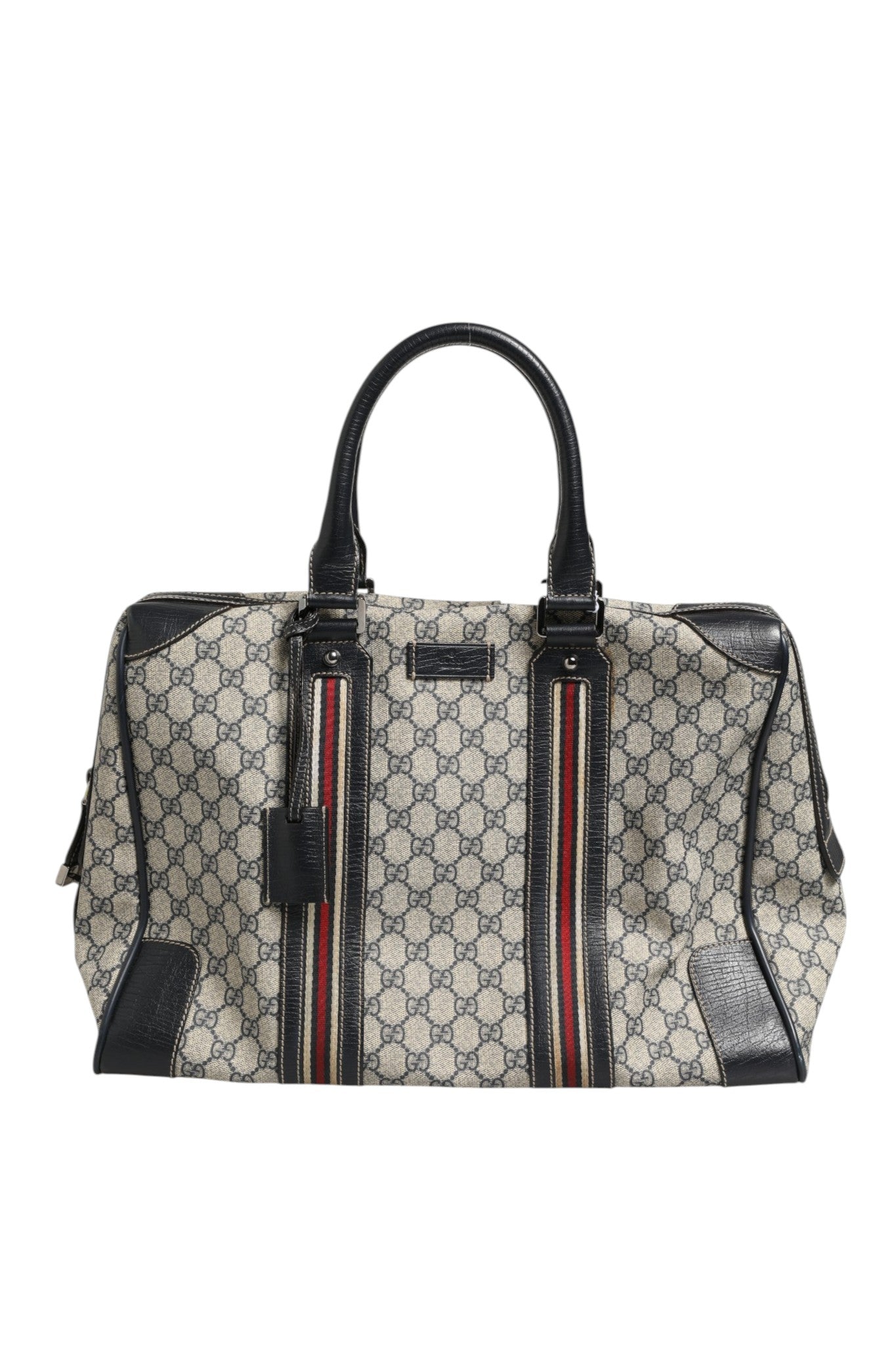 GG Supreme Leather Boston Bag 42cm