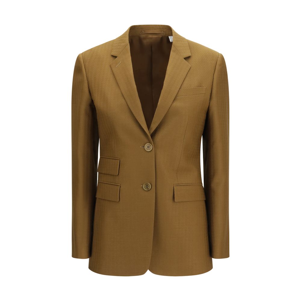 Mehrfarbiger Blazer aus Wolle und Mohair