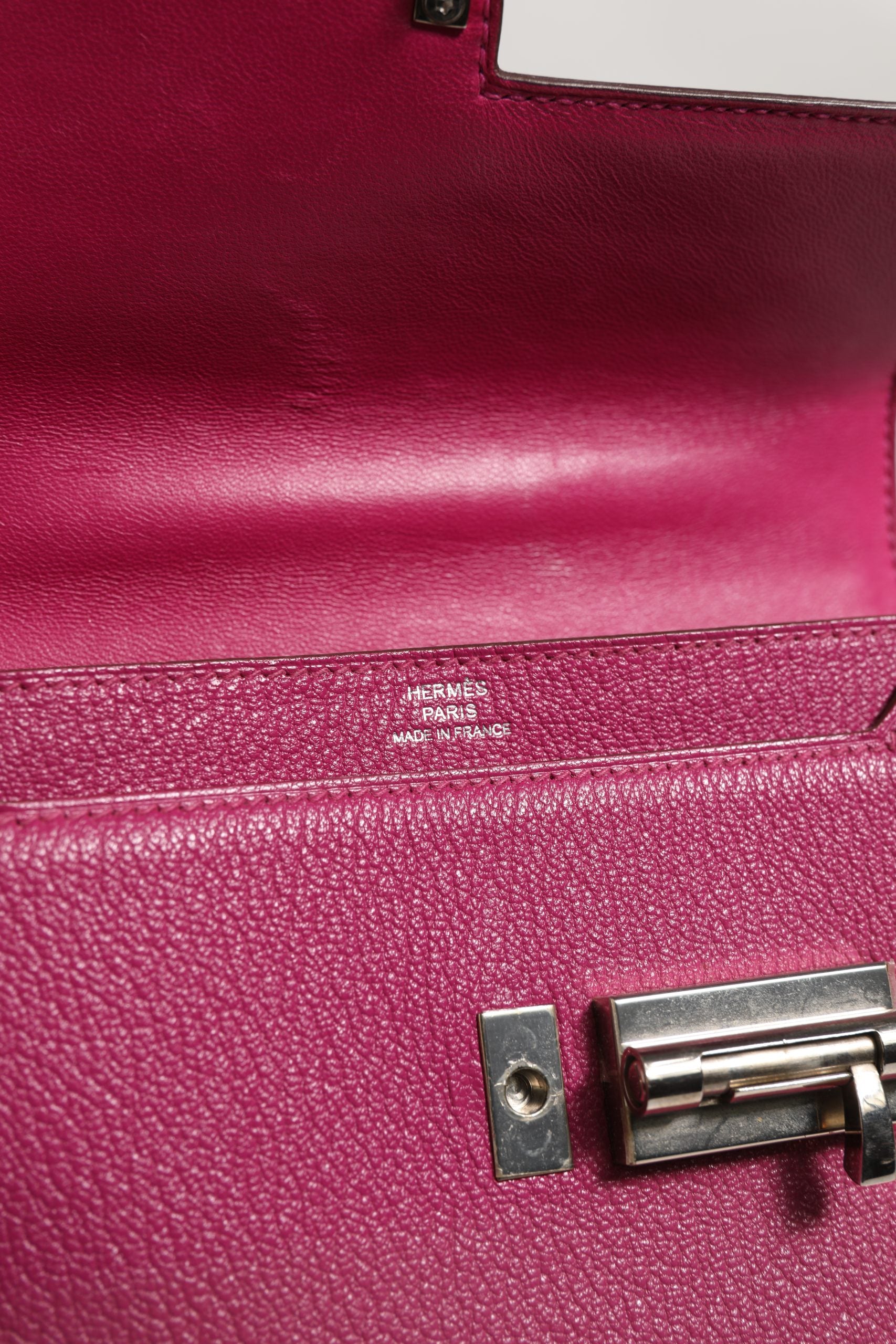 Mysore Magnolia Mini Verrou Chain Bag Leather 17cm