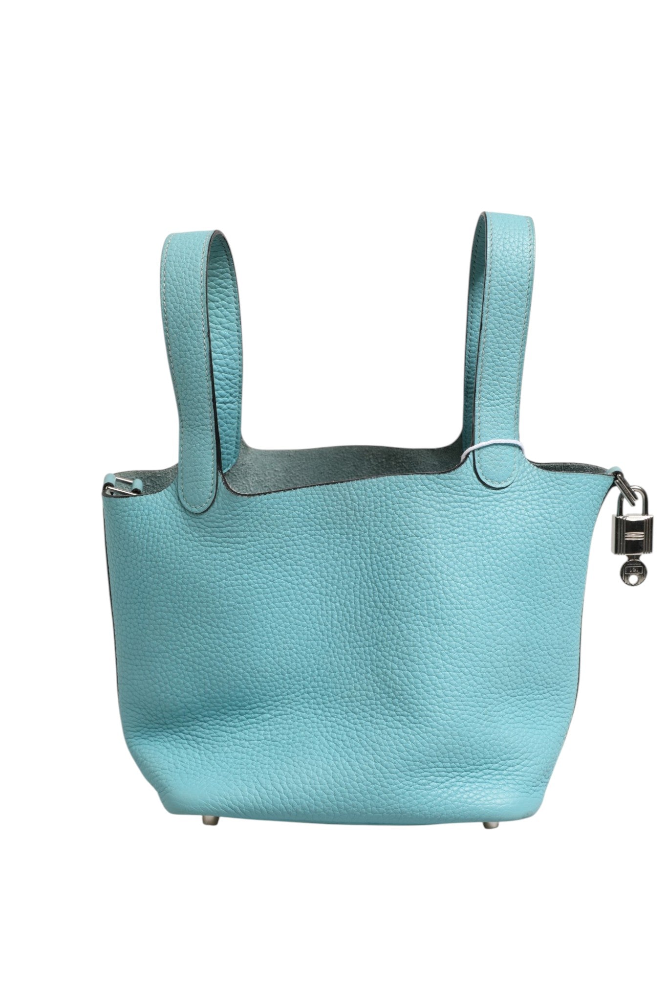 Hermès Blue Picotin Lock 18 Leather Bag