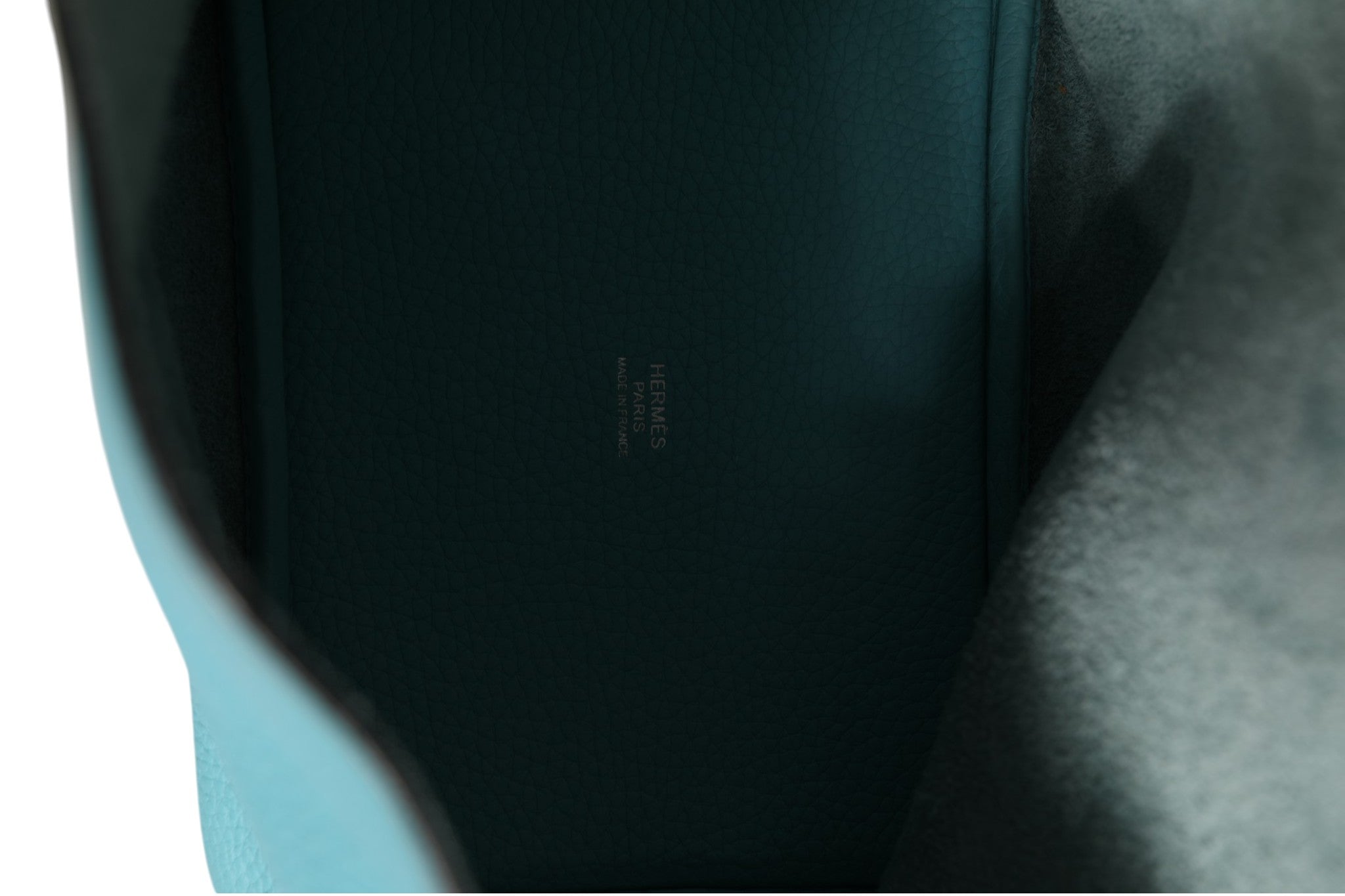 Hermès Blue Picotin Lock 18 Leather Bag