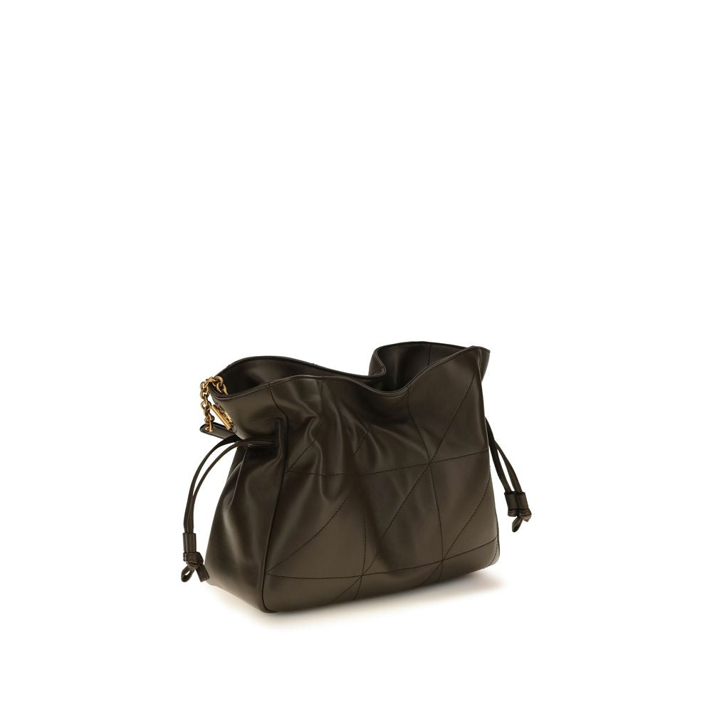 Saint Laurent Bicolor Lamb Clutch Bag