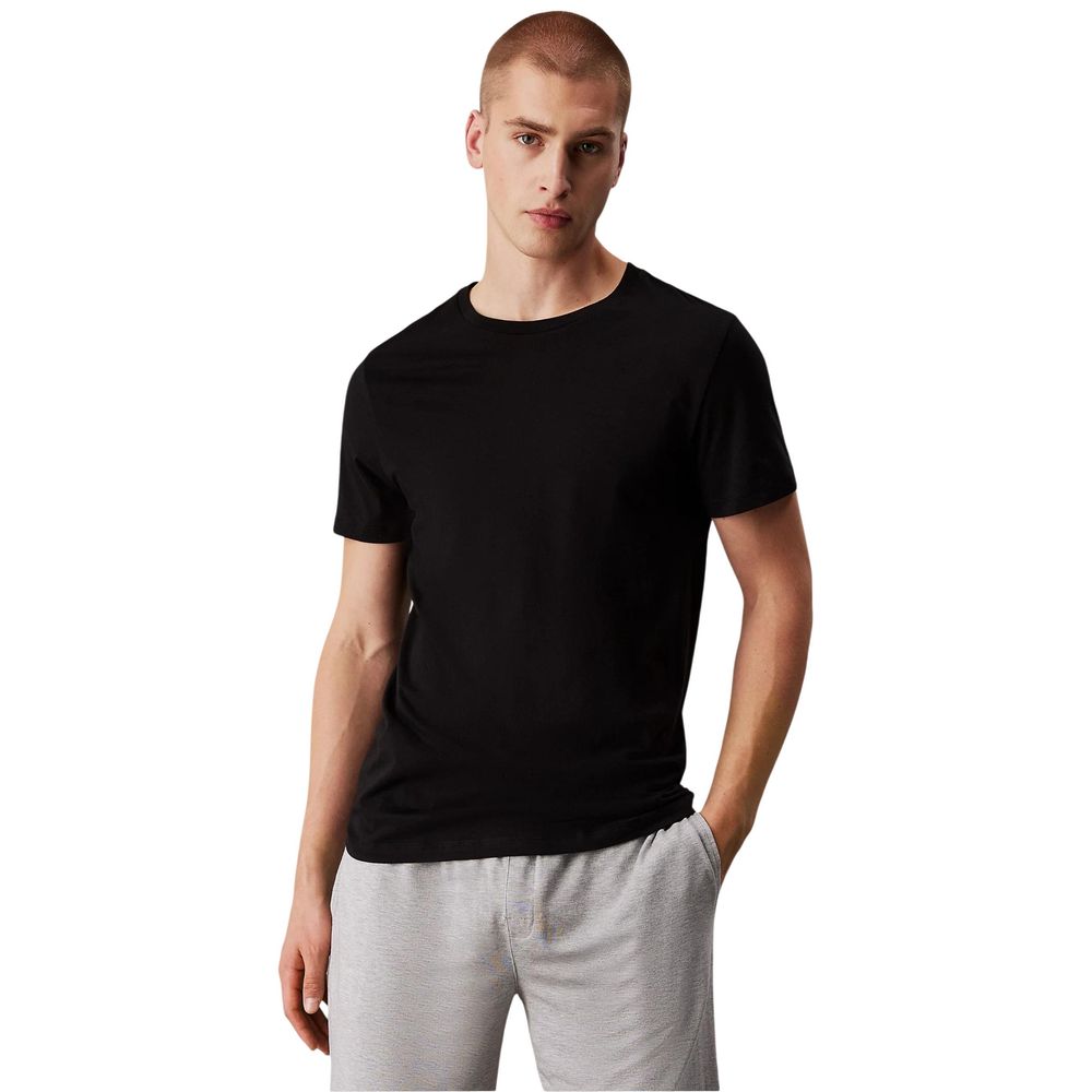Gray Cotton Crew Neck Tank Tops Set