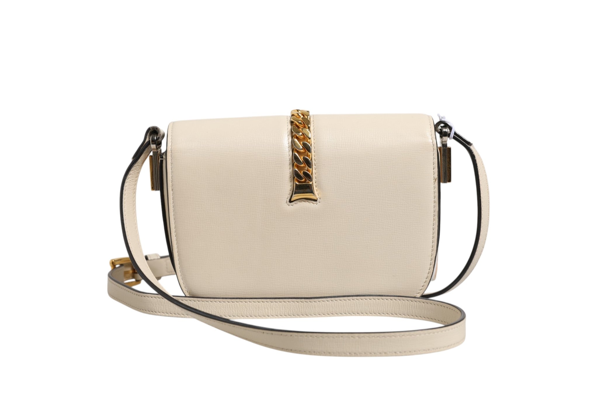 Sac porté épaule mini en cuir Gucci Sylvie 1969