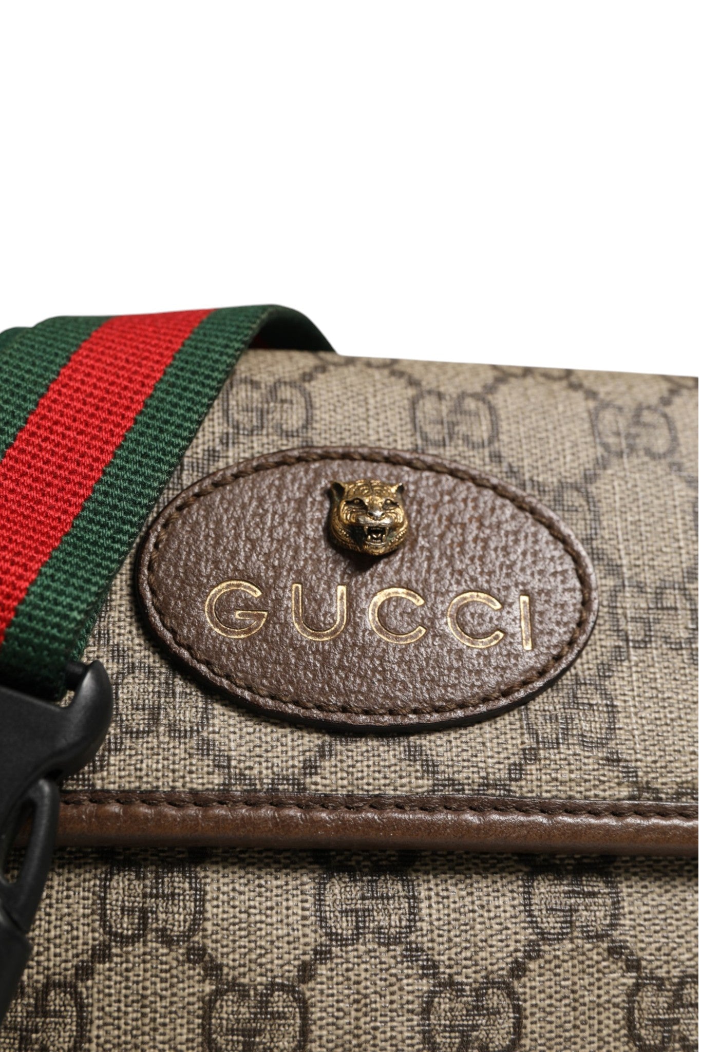 Brown Canvas Belt Bag with Strap Supreme