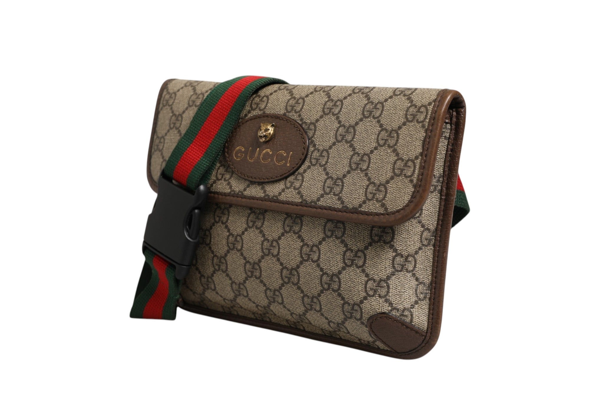 Gucci Supreme Canvas Gürteltasche