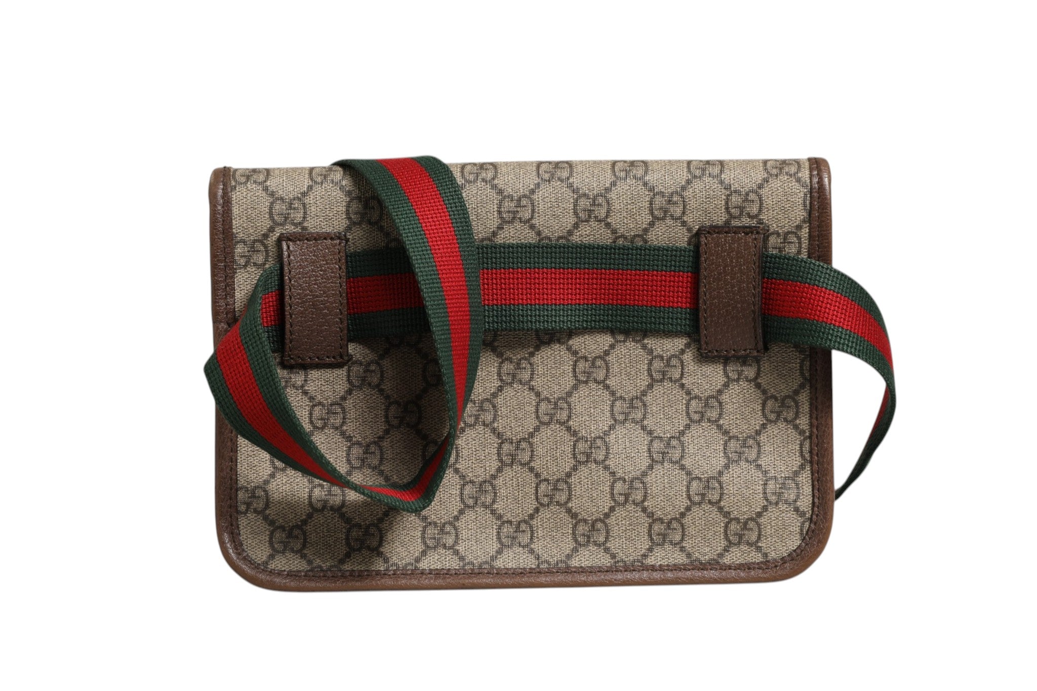 Gucci Supreme Monogram Neo Vintage Gürteltasche Braun