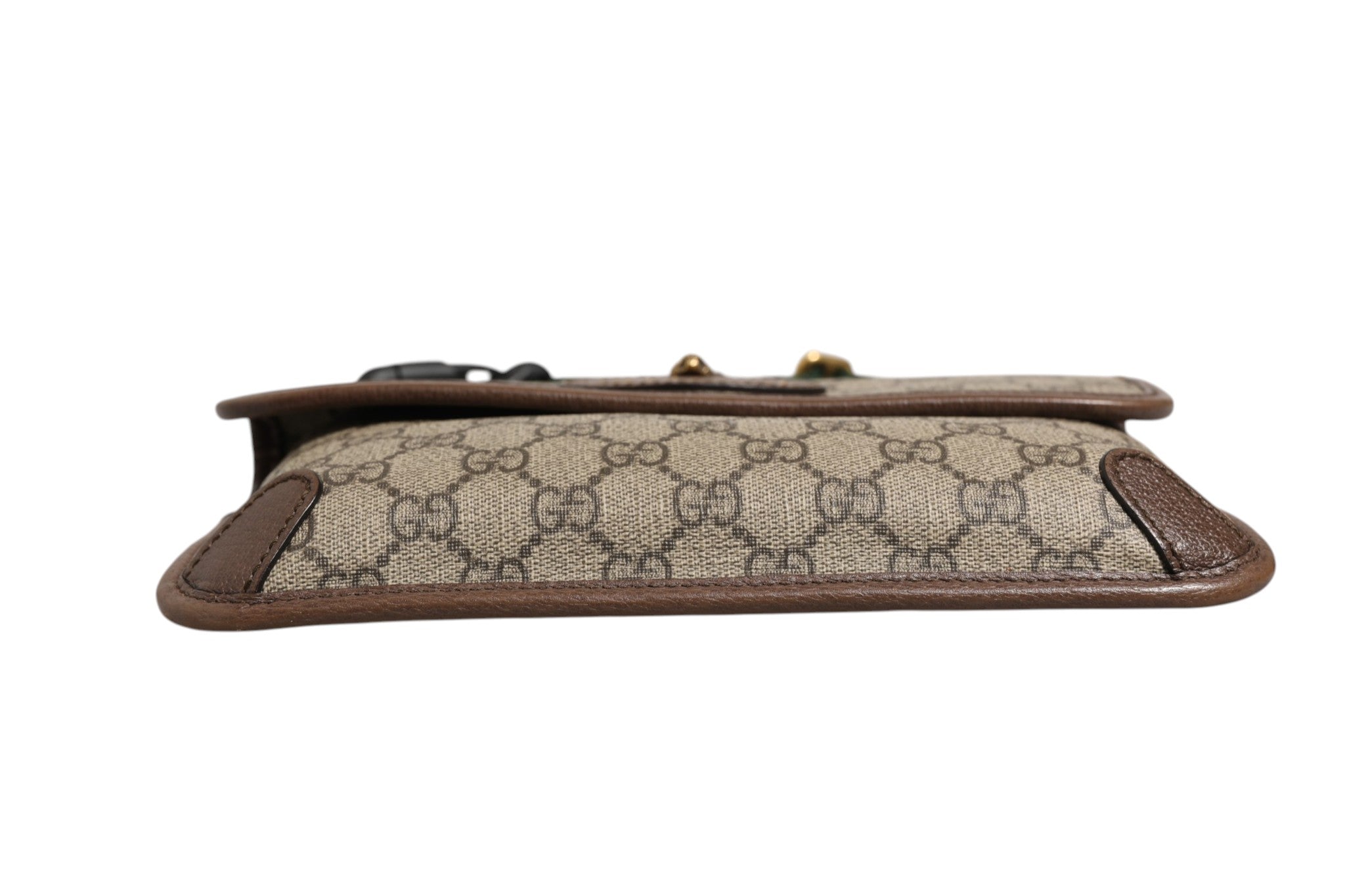 Gucci Supreme Monogram Neo Vintage Gürteltasche Braun