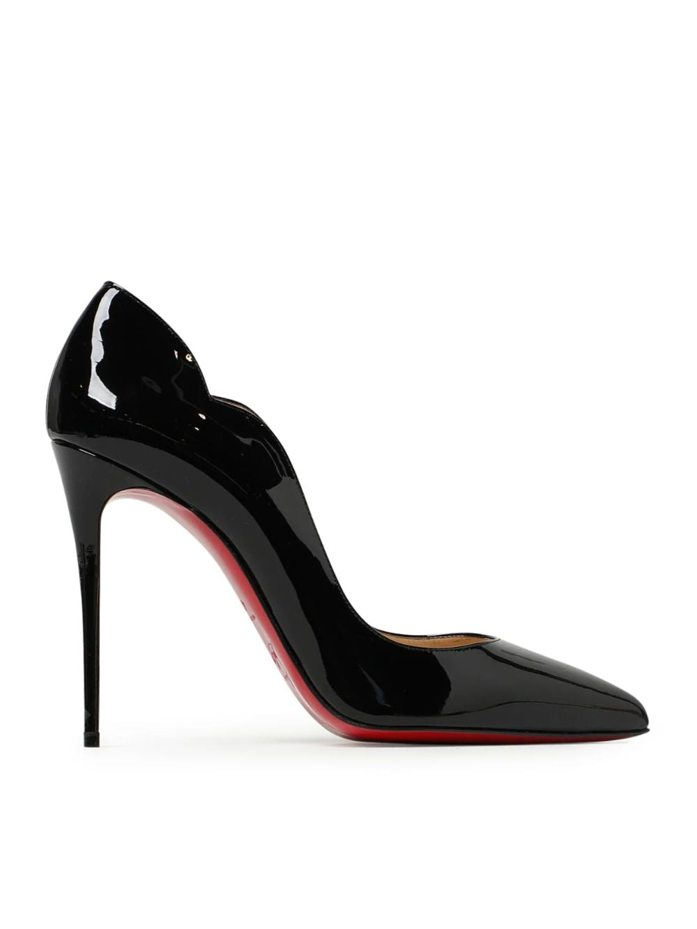 Schwarze Leder Hot Chick Pumps von Christian Louboutin