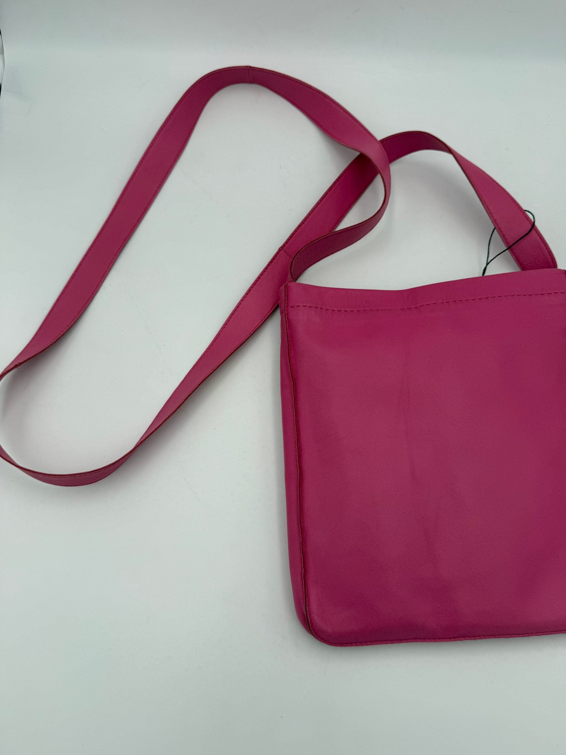 Hermès Silver Pink Clou de Selle Leather Handbag
