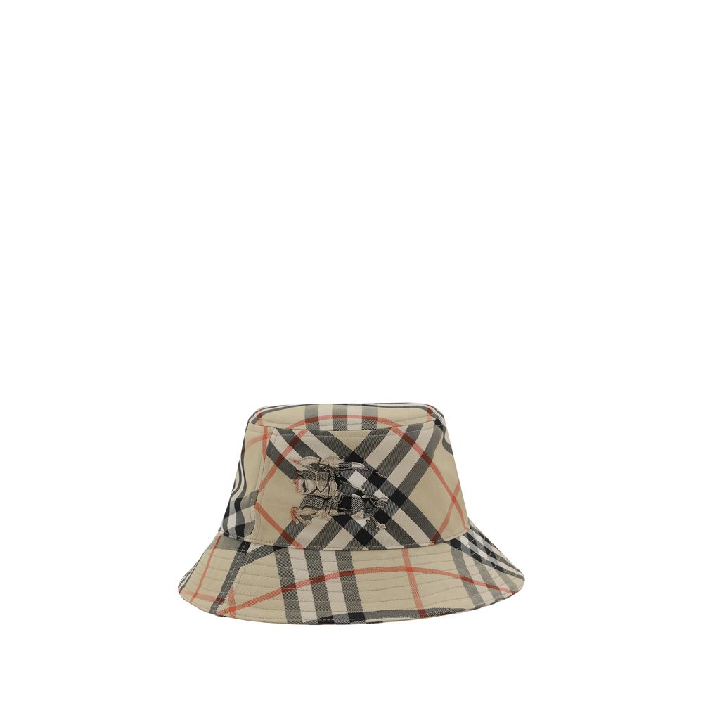 Beige Polyester-Fischerhut