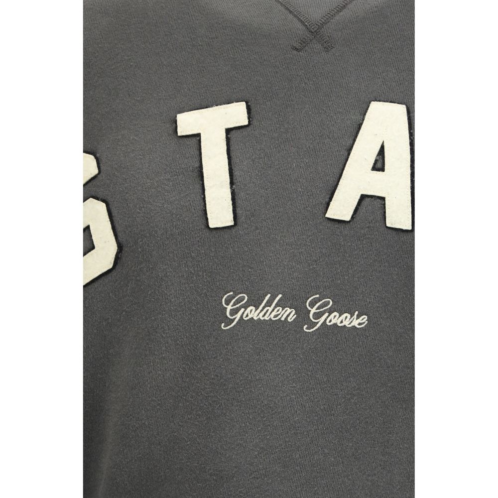 Golden Goose Graues Baumwoll-Sweatshirt