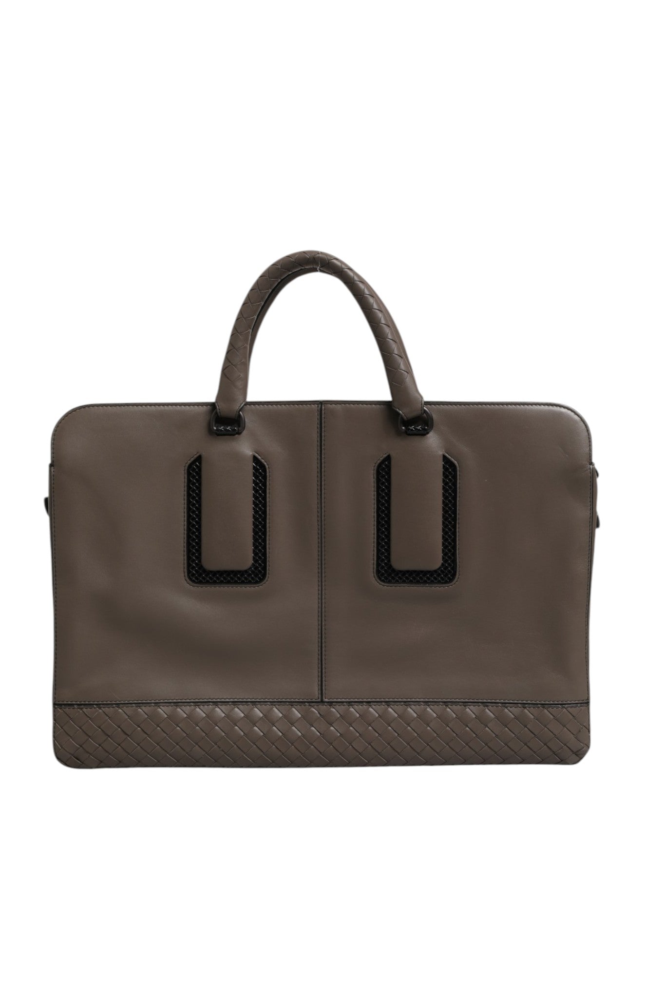 Bottega Veneta Getaway Aktentasche aus Intrecciato-Leder