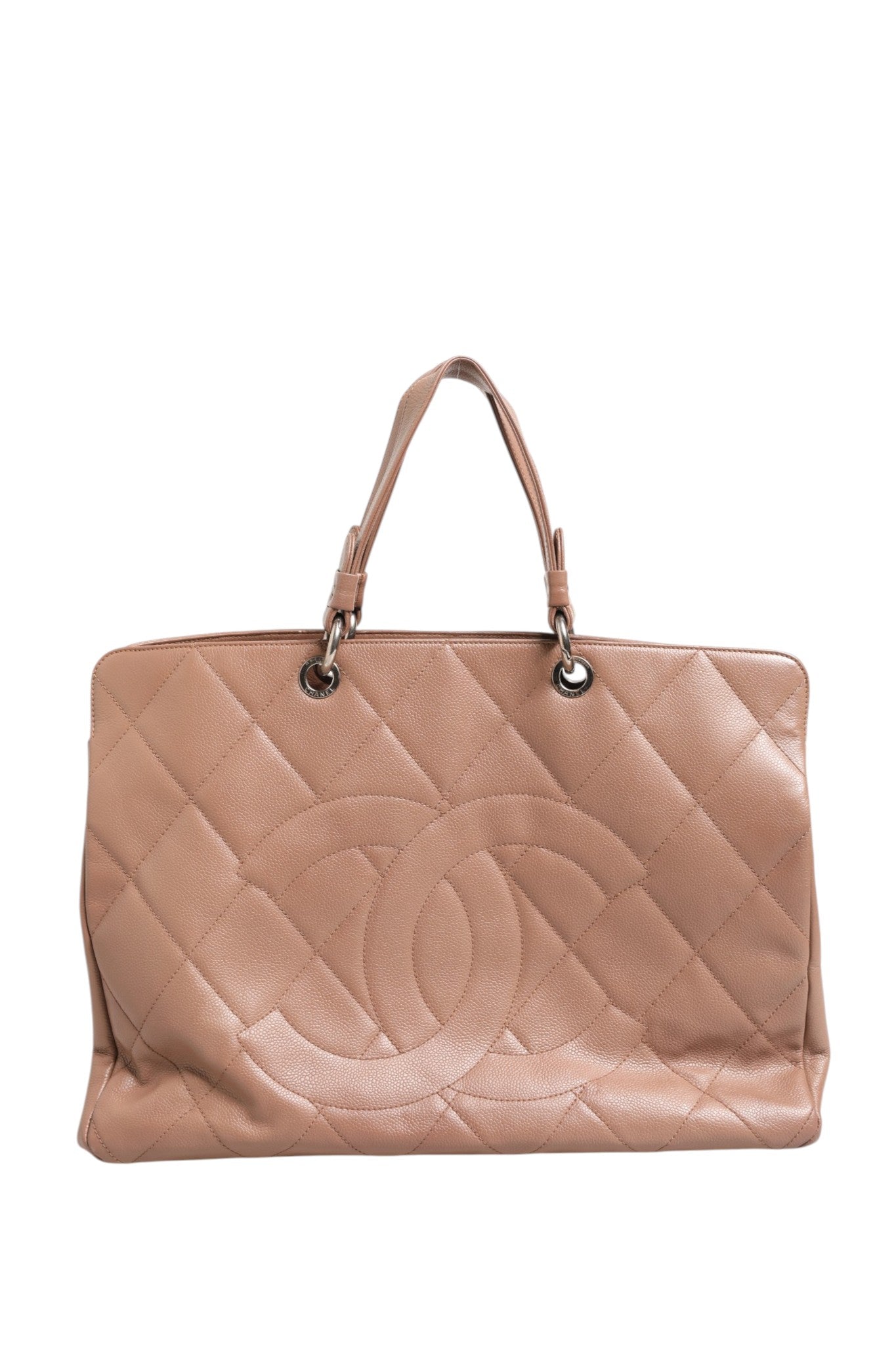 Brown Leather Grand Shopping Tote by Chanel