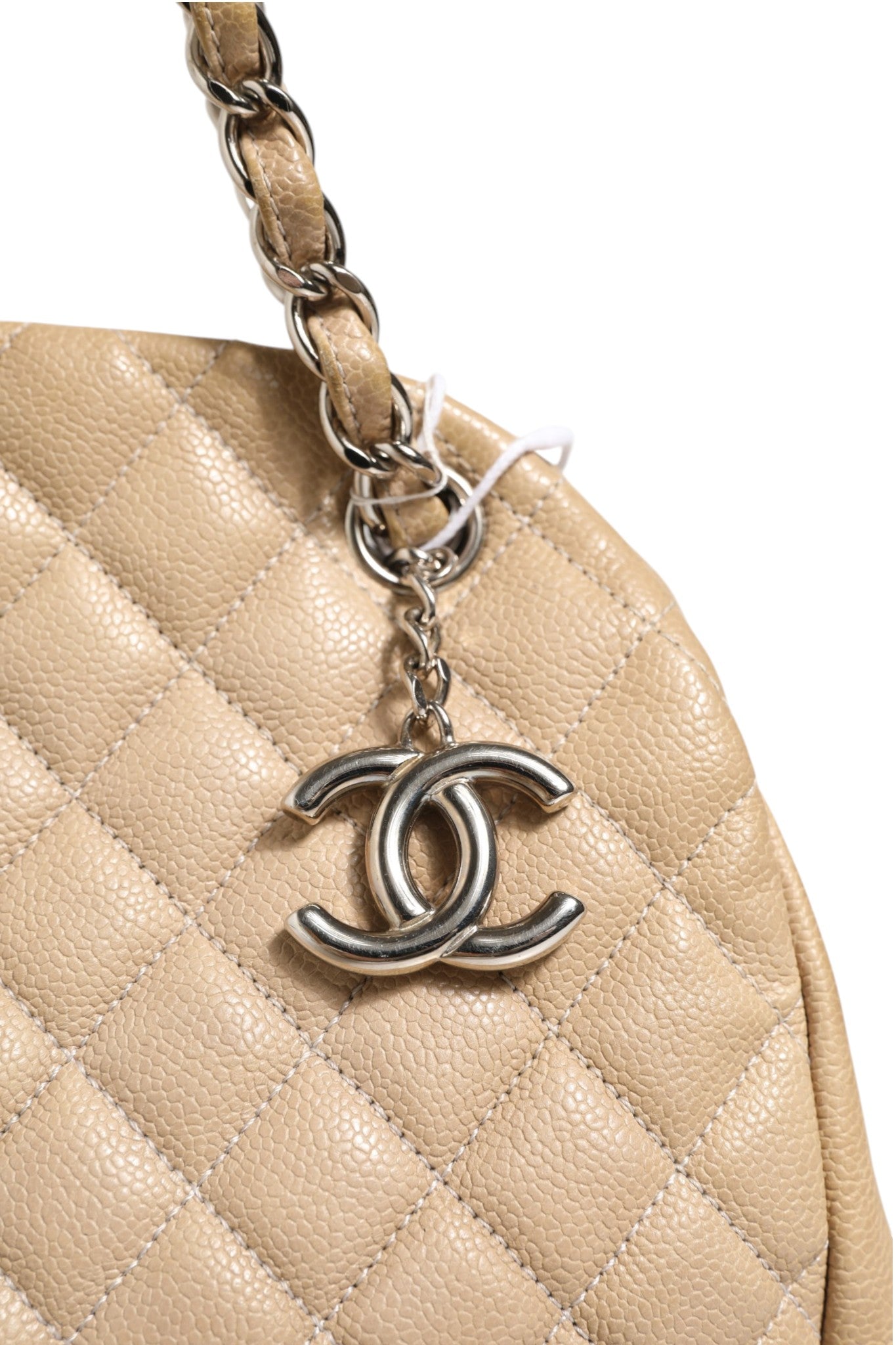 Khaki Just Mademoiselle Bowler Bag