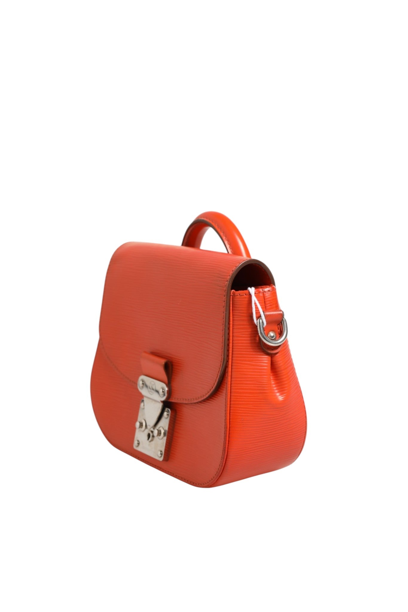 Orange Leather Eden PM Bag with Strap