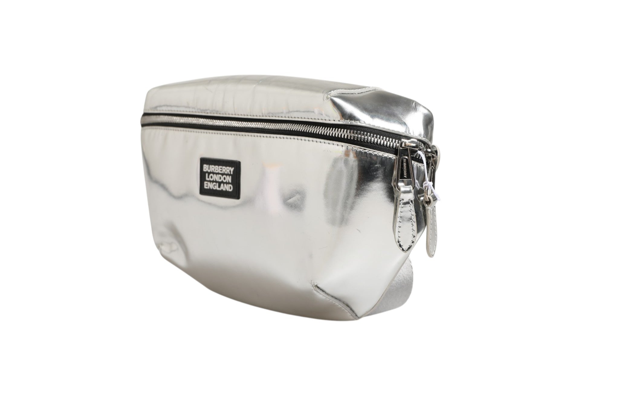 Burberry Gürteltasche Silber aus Synthetik