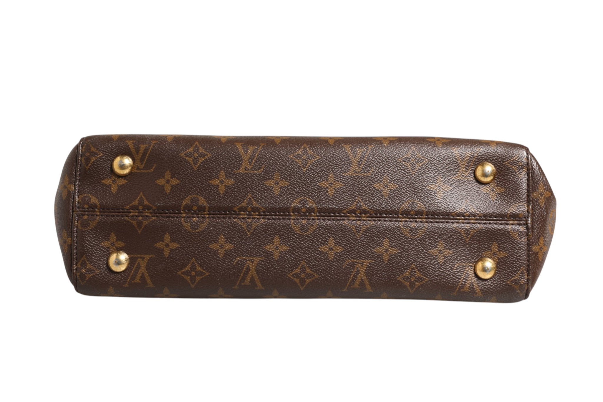 Red Venus Monogram Synthetic 2-Way Bag