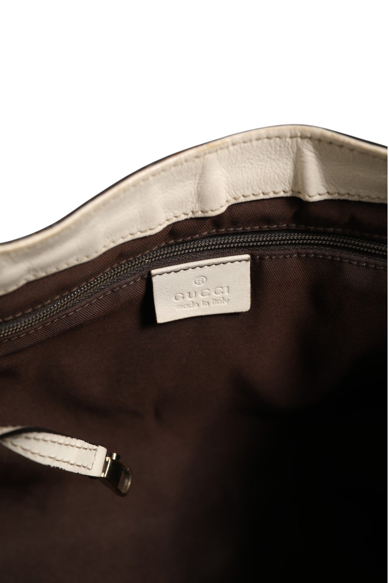 Brown Canvas Abbey D-Ring Shoulder Bag
