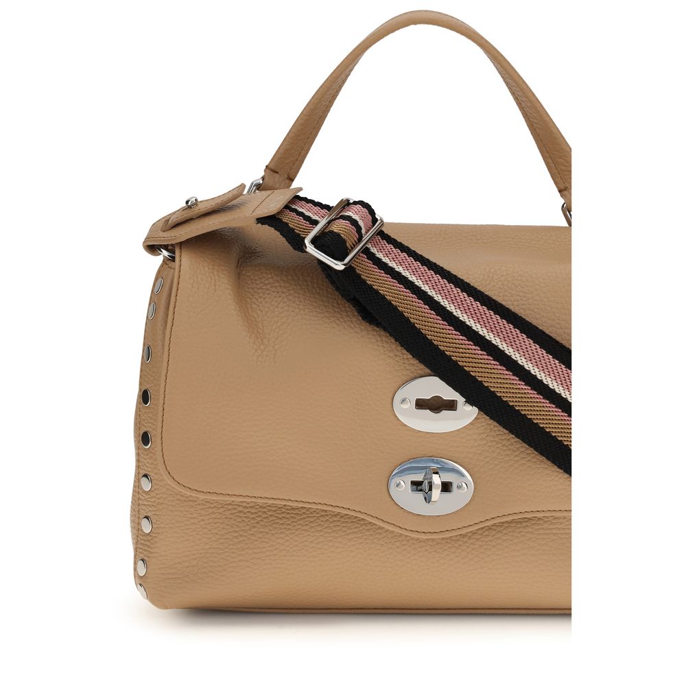 Zanellato Beige Kalbsleder Bos Taurus Handtasche